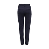 Only Blue Viscose Casual Pants